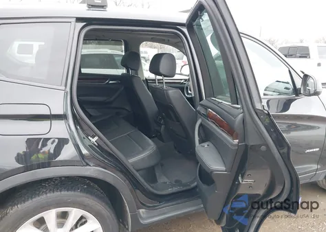 2017 BMW X3 xDrive28I из США, поврежденный, VIN 5UXWX9C53H0D98156